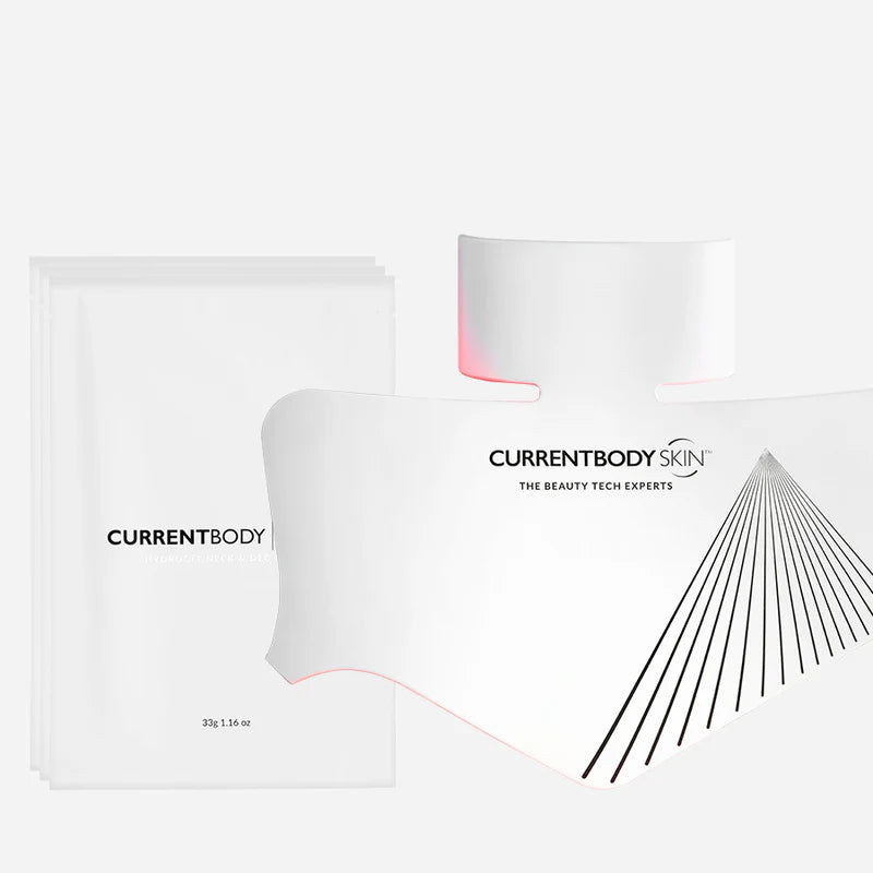 CurrentBody Skin LED Neck & Décolletage Mask: Series 2 | Advanced Anti-Aging for your Neck and Chest with Red and Near-Infrared Light Therapy