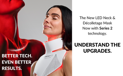 CurrentBody Skin LED Neck & Décolletage Mask: Series 2 | Advanced Anti-Aging for your Neck and Chest with Red and Near-Infrared Light Therapy