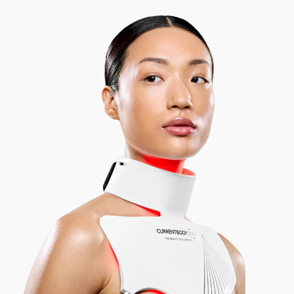 CurrentBody Skin LED Neck & Décolletage Mask: Series 2 | Advanced Anti-Aging for your Neck and Chest with Red and Near-Infrared Light Therapy