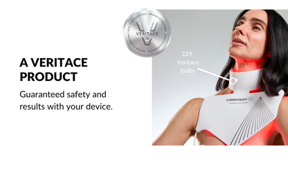 CurrentBody Skin LED Neck & Décolletage Mask: Series 2 | Advanced Anti-Aging for your Neck and Chest with Red and Near-Infrared Light Therapy